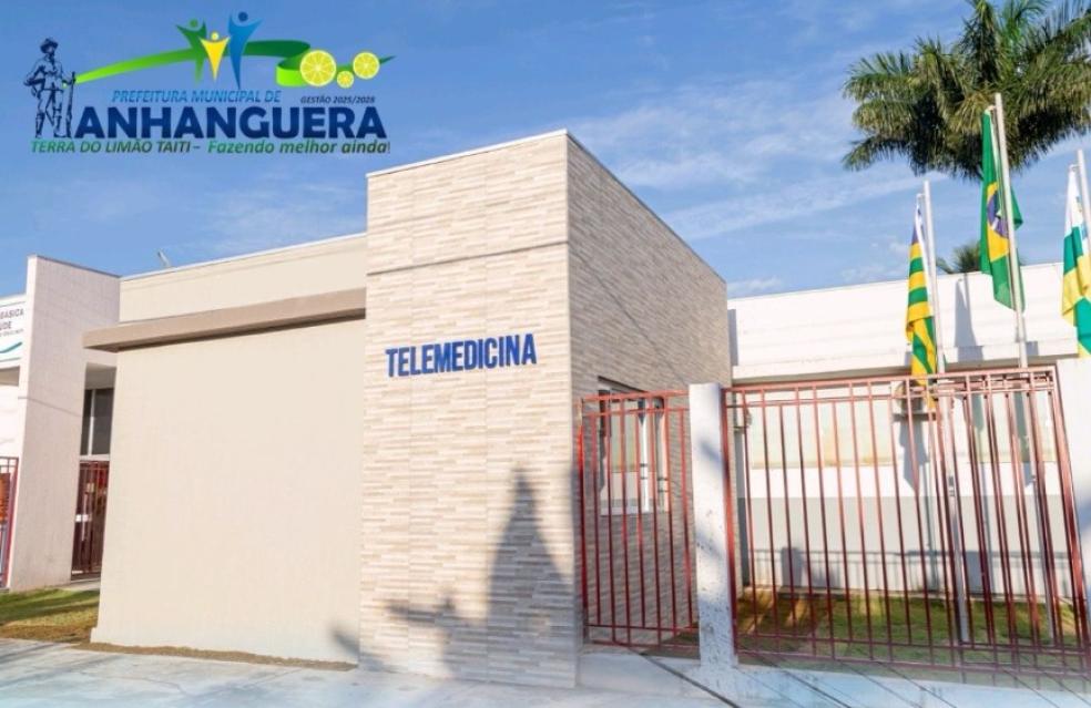 Anhanguera é pioneira em Goiás e uma das primeiras cidades do Brasil a implantar a telemedicina, oferecendo um atendimento inovador à população.